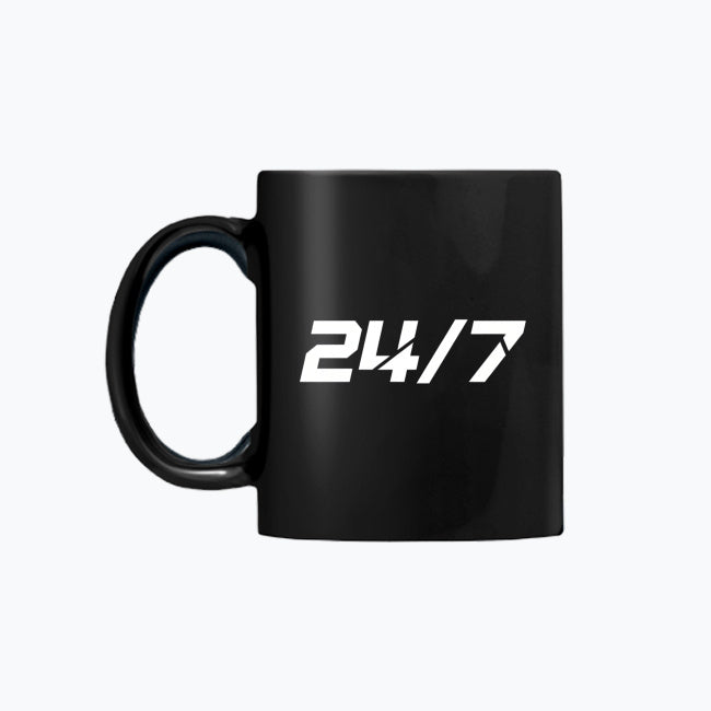 Czarny kubek ceramiczny Grind Athletic